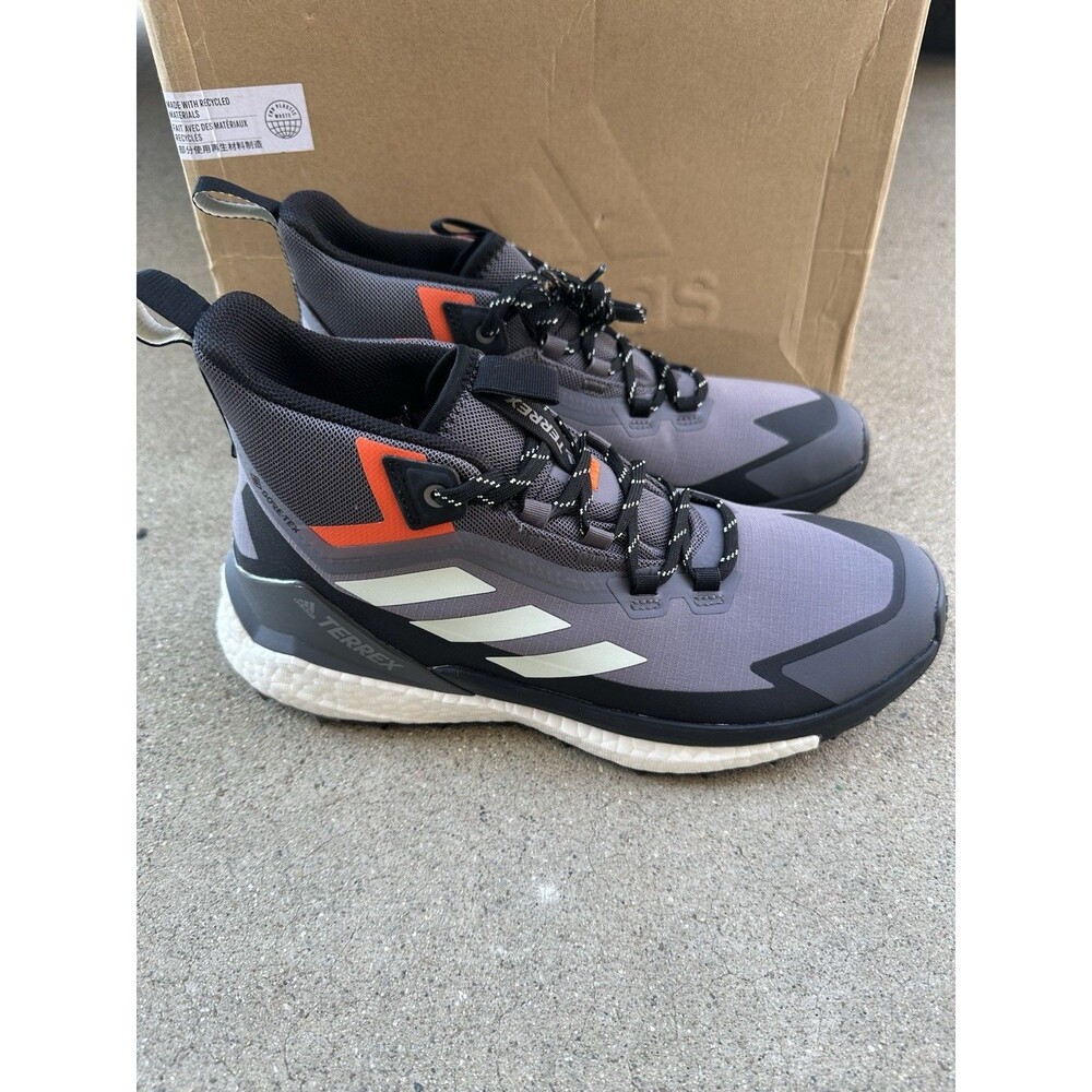 Adidas Terrex Free Hiker 2 GTX GZ3312 Womens Sz 10 Gray Waterproof Hiking Shoes
